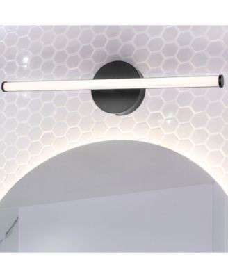 Emerson 20.25" 1-Light Modern Industrial 360-Degree Rotatable Aluminum Integrated LED Vanity Light