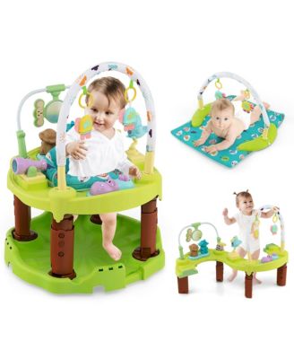 Toddler 3-in-1 Activity Center Bouncing Saucer w/ 3-position
