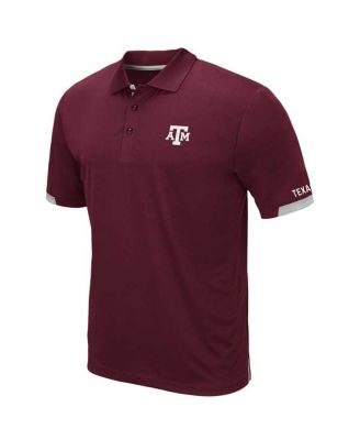 Men's Maroon Texas A&M Aggies Big and Tall Santry Polo Shirt