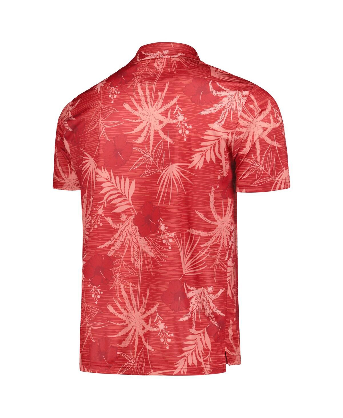 Colosseum Cardinal Iowa State Cyclones Palms Team Polo In Cardinal