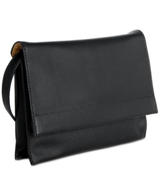  Nappa Leather Flap Crossbody, Exclusively at Macy's