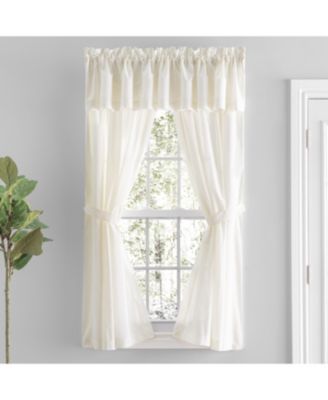 Simplicity Tailored Valance Curtain 80"W x 13"L
