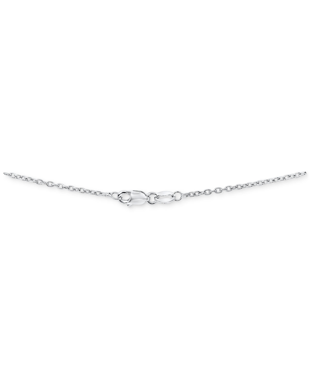 Lab-Grown(1-1/2 ct. t.w.) & Cubic Zirconia Teardrop 18