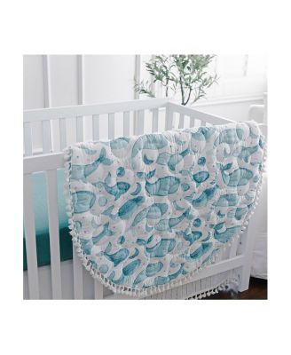 Baby Boys Caspian Quilted Round Playmat