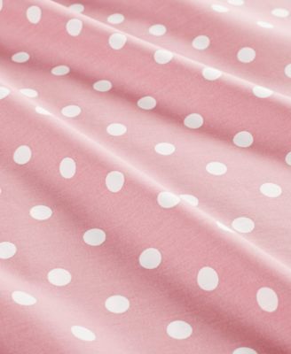 Polka Dot Cotton 4-Pc. Sheet Set, Queen