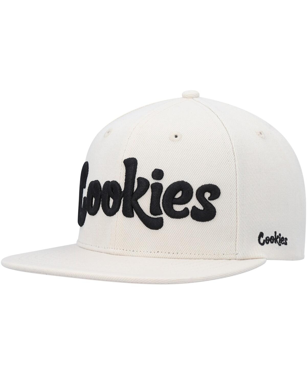 Cookies Men's  Cream Original Logo Snapback Hat