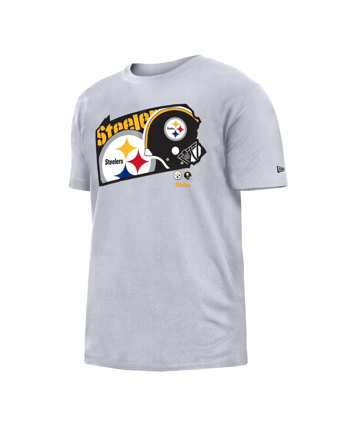 Men's New EraPittsburgh Steelers Gameday State T-shirt - White