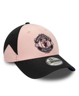 Men's Pink, Black Manchester United 9FORTY Adjustable Hat