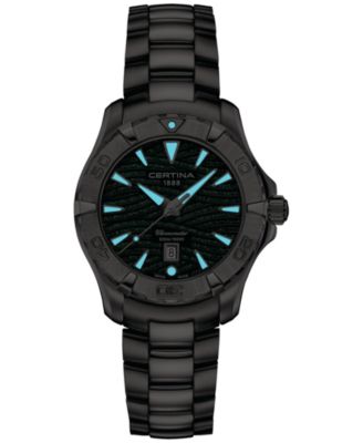 Women's Swiss DS Action Stainless Steel Bracelet Watch 34mm