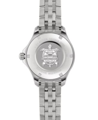 Women's Swiss DS Action Diamond Accent Stainless Steel Bracelet Watch 34mm