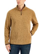 Quarter Zip Men s Sweaters Cardigans Macy s