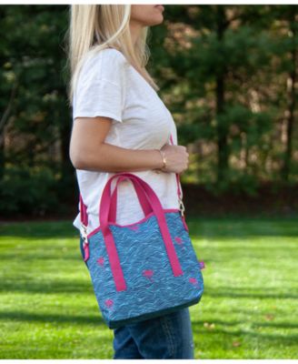 Medium, 100% Cotton Canvas Carryall Tote Bag