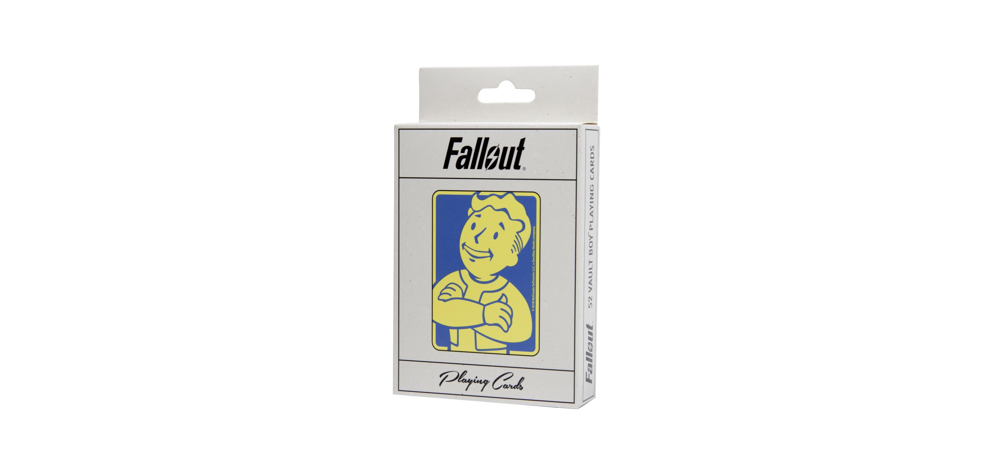 Fallout Vault Boy Playing Cards