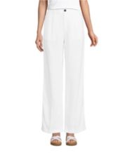 White Linen Women s Pants Trousers Macy s