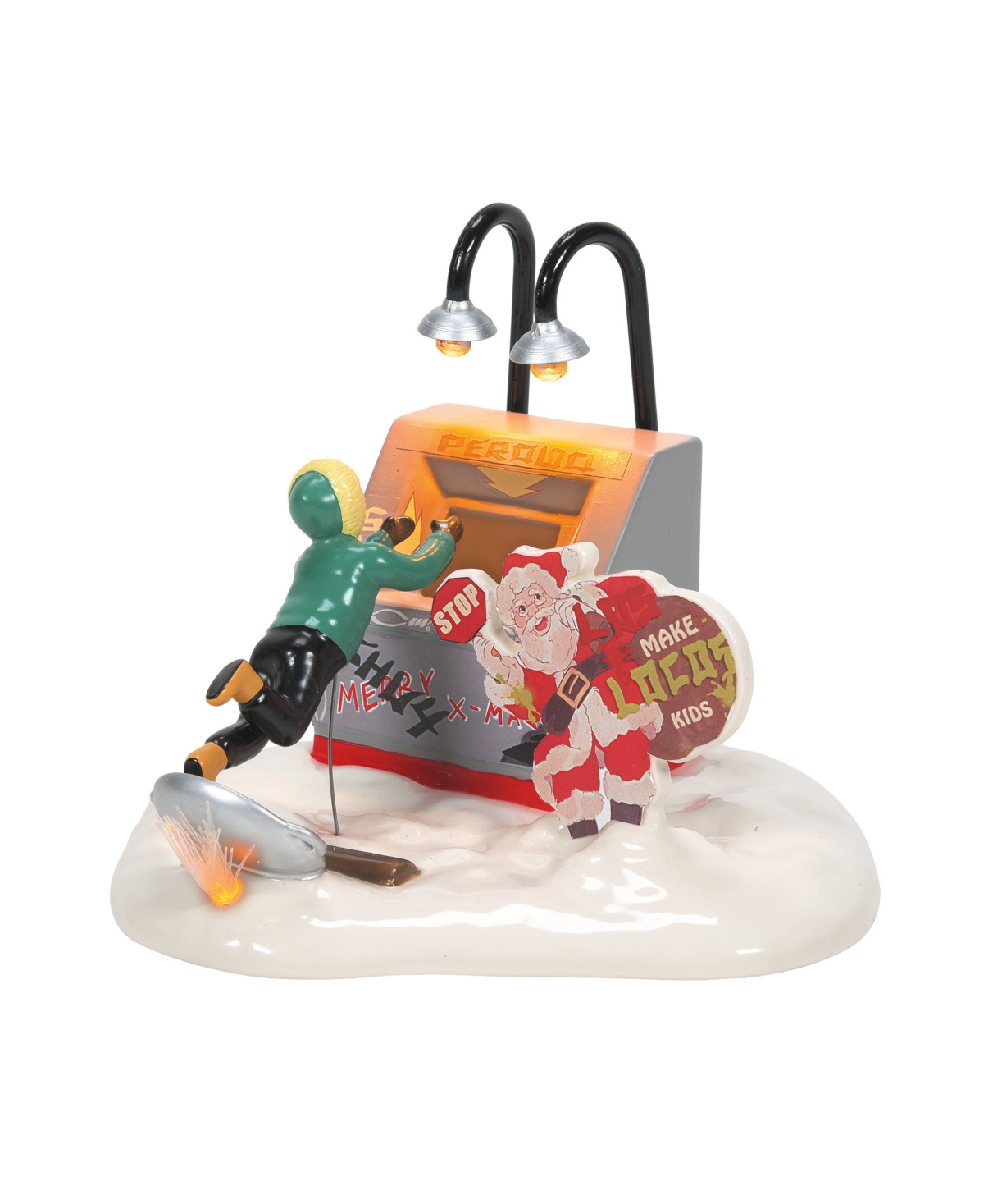 Department Five Clark's End Run Figurine In Multi