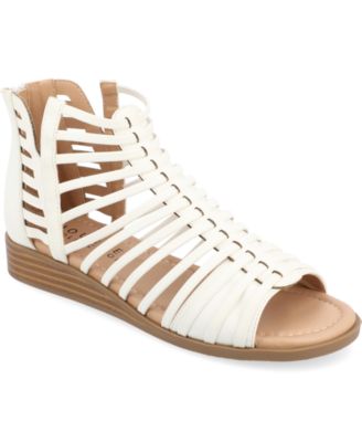 Women's Delilah Gladiator Sliver Wedge Sandals