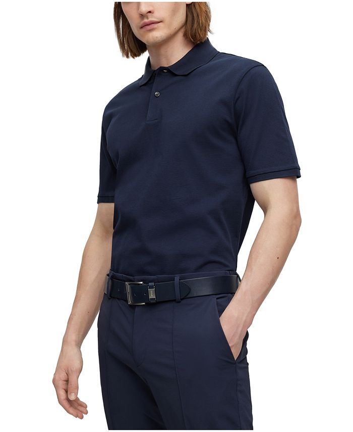 Hugo boss navy blue polo shirt online