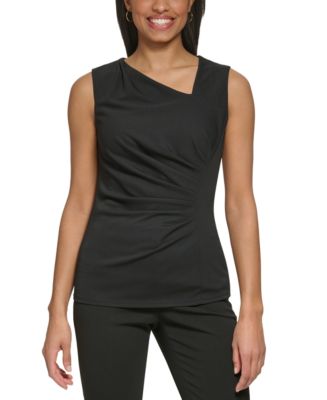macy's asymmetrical tops