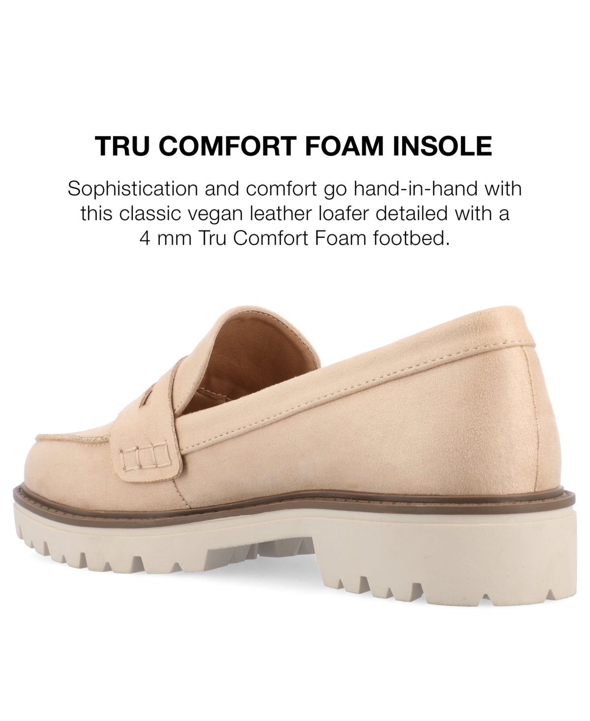 Journee Collection Women's Kenly Lug Sole Loafers