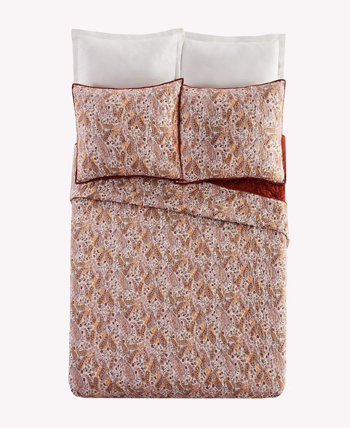 Vera Bradley Maddalena Paisley 3Piece Quilt Set, King & Reviews