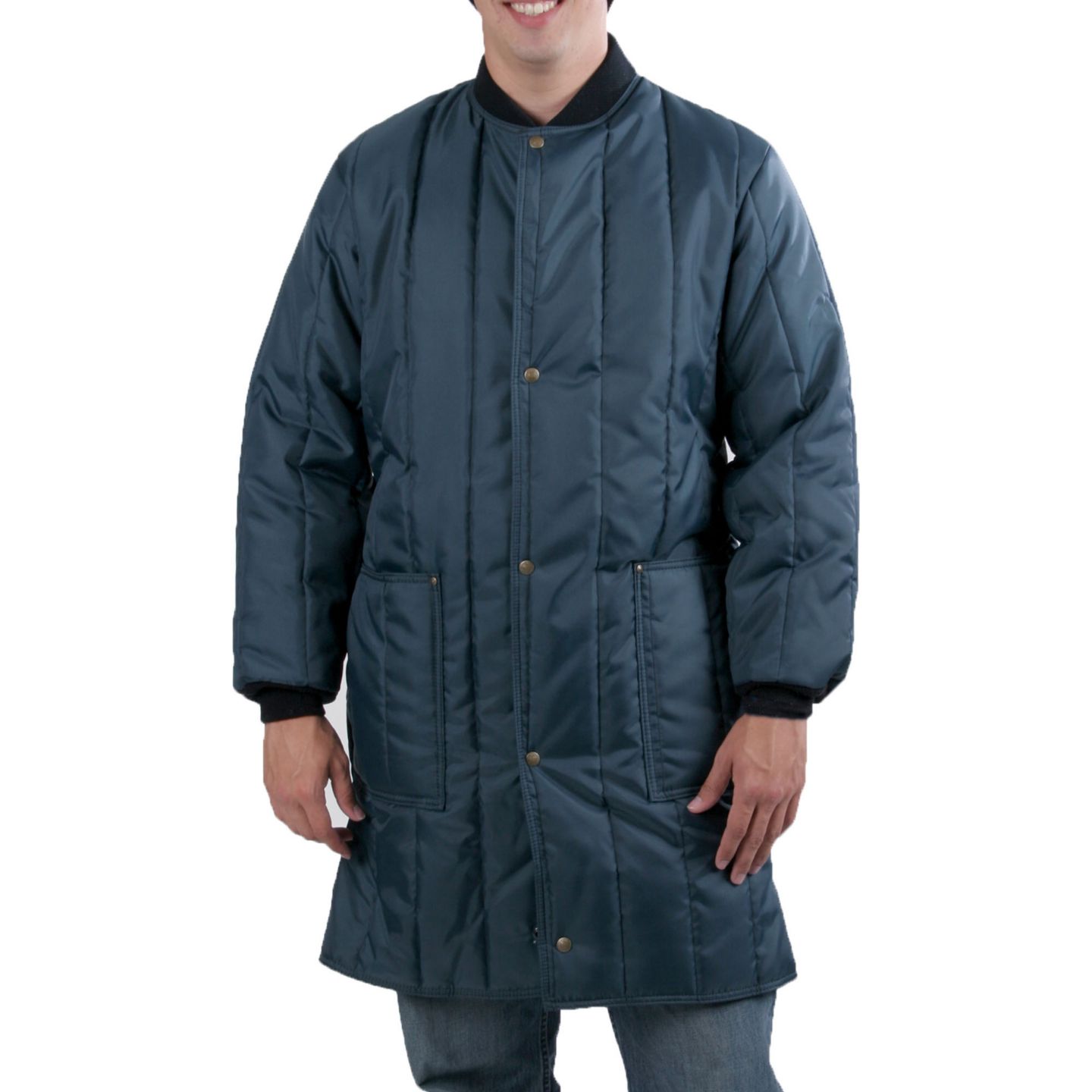 Мужская подкладка для куртки RefrigiWear Econo-Tuff, Big & Tall, цвет: Тёмно-синий — фото 1