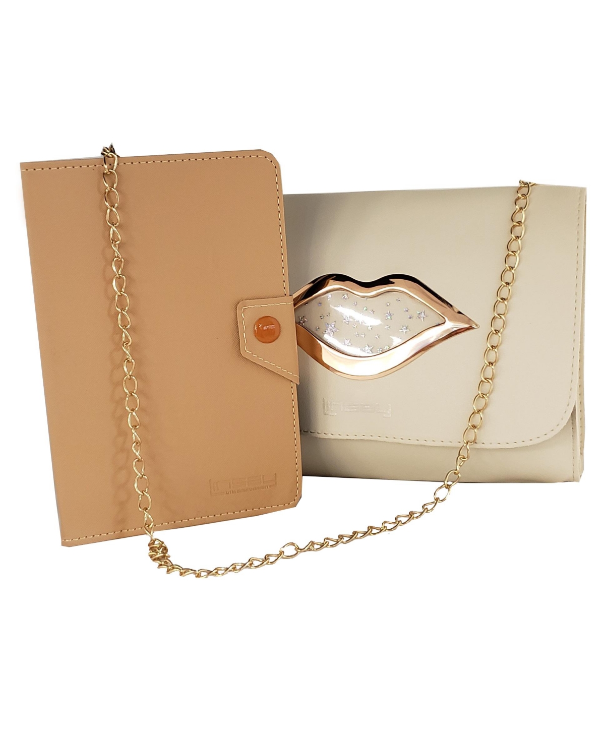 Linsay New 7" Tablet 64GB Bundle with Beige Protective Pu Leather Case, Fashion Kiss Handbag and Pen Stylus Newest Android 13