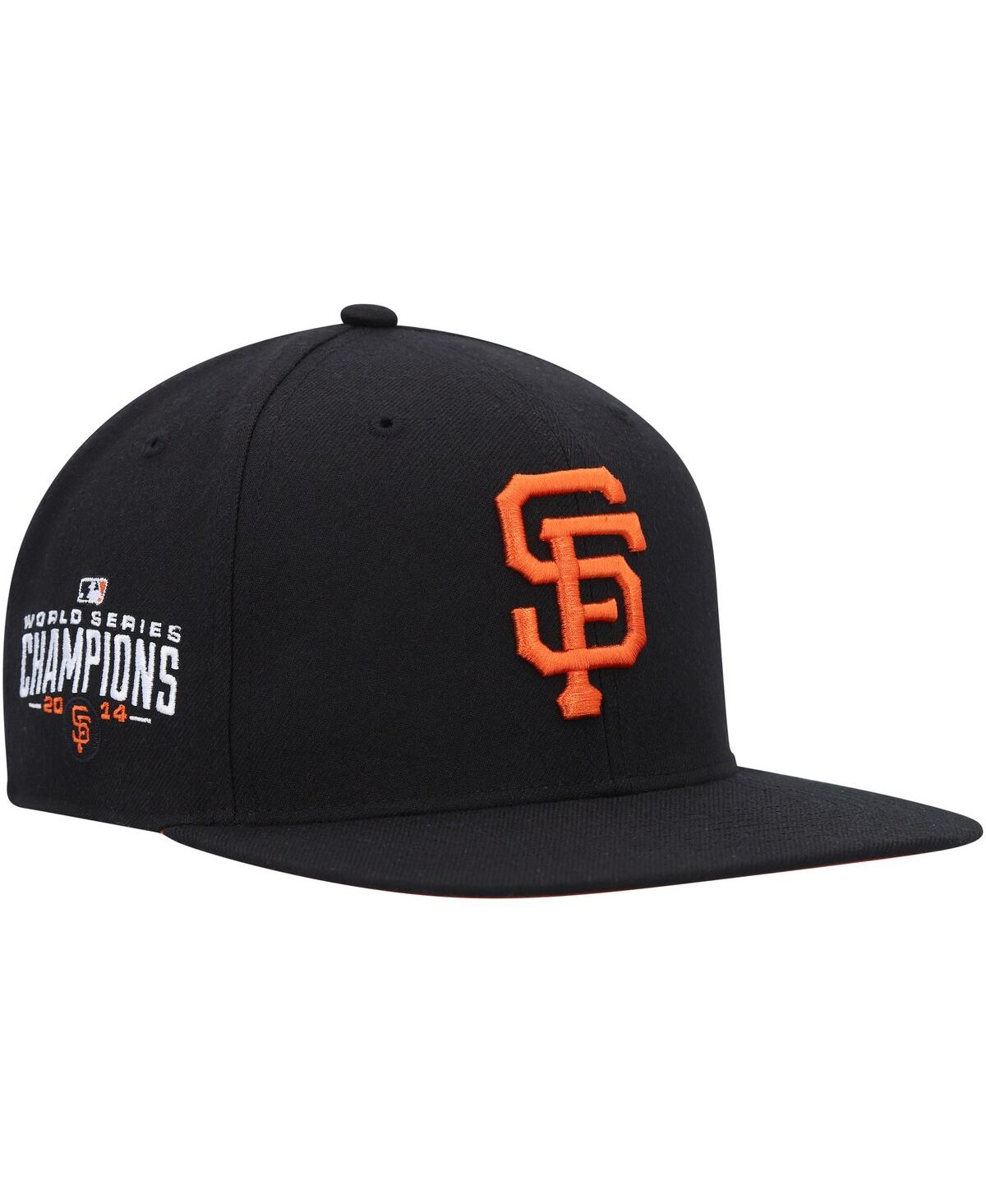 47 Brand Men's ' Black San Francisco Giants 2014 World Series Sure Shot Captain Snapback Hat