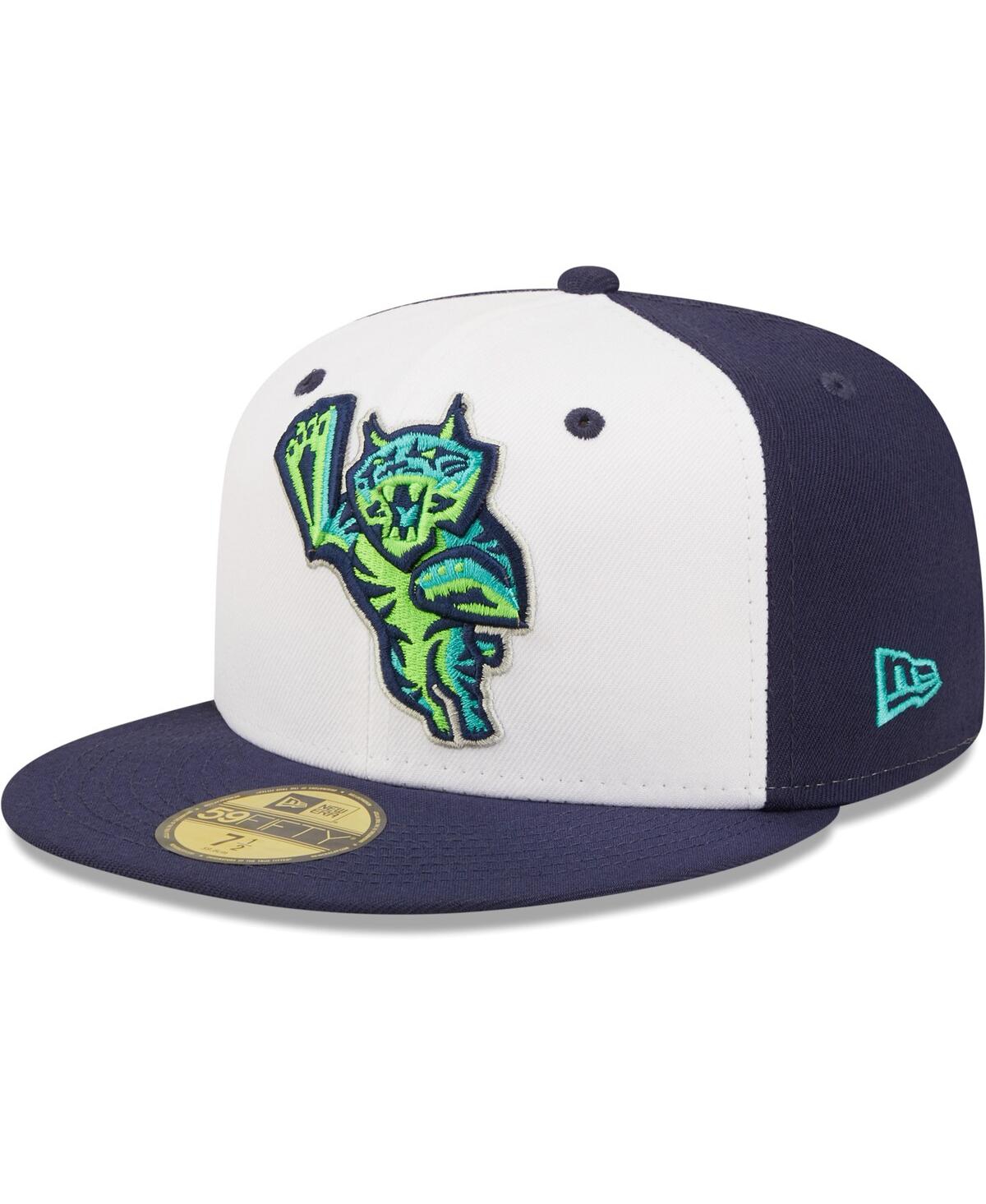 Shop New Era Men's  Navy Lynchburg Hillcats Authentic Collection Team 59fifty Fitted Hat