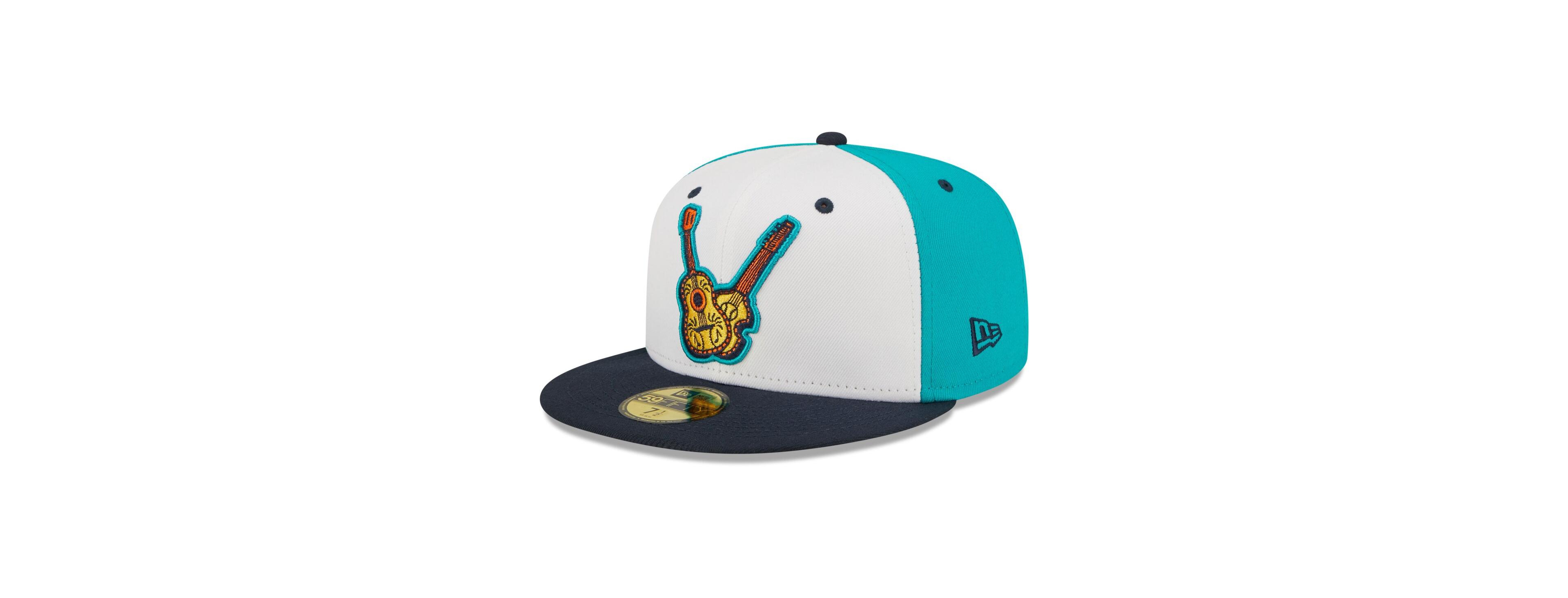 Men's New Era White, Black Vihuelas de Nashville Copa De La Diversion 59FIFTY Fitted Hat