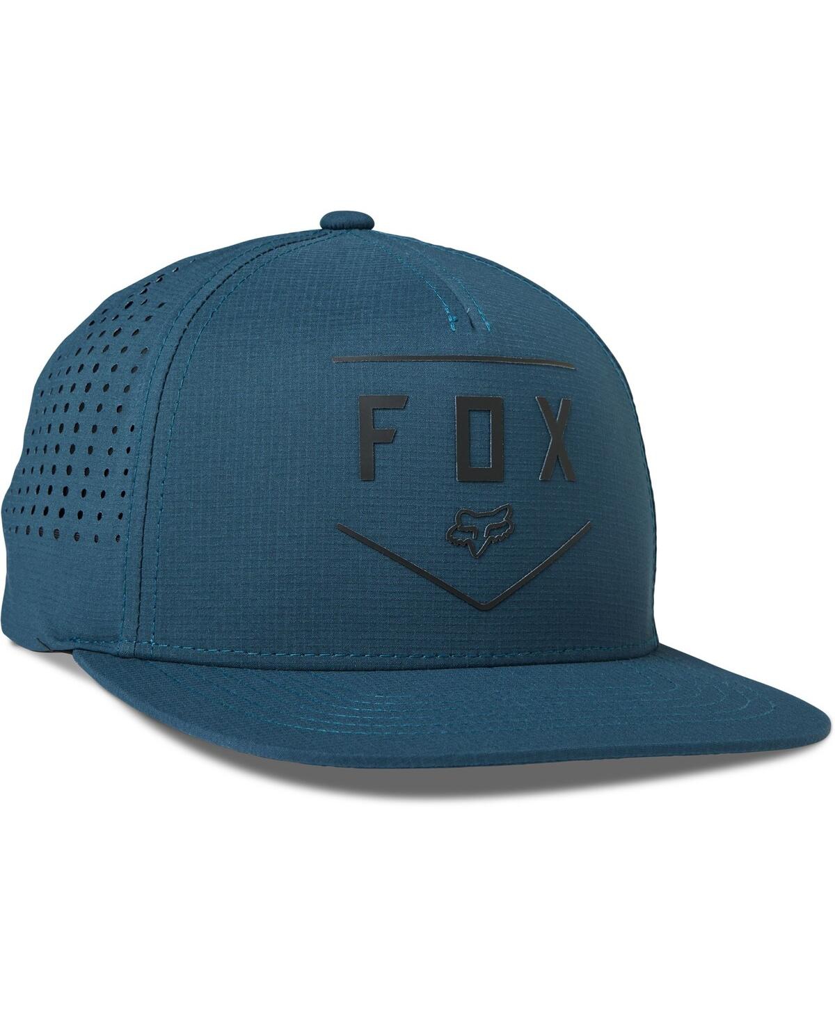 Shop Fox Men's  Teal Shield Tech Snapback Hat