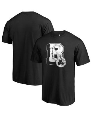 Men's Black Boston Celtics Letterman T-shirt