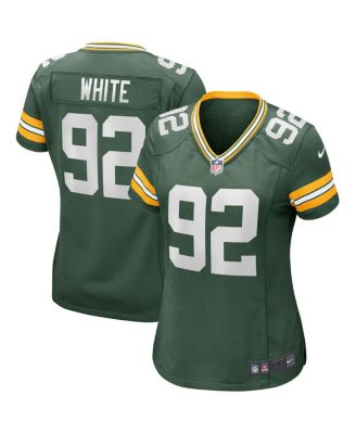 Women's Reggie White Green Green Bay Packers Game Retired Player Jersey