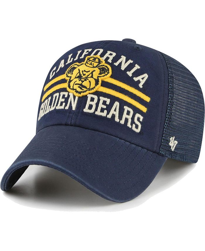 '47 Brand Men's Navy Cal Bears High Point Clean Up Trucker Snapback Hat ...