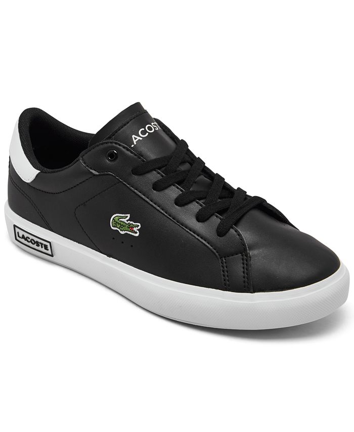 Lacoste Big Boys Powercourt Casual Sneakers from Finish Line - Macy's