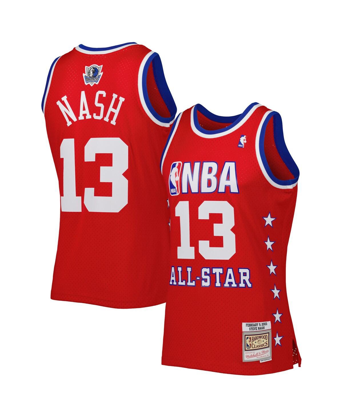Men's Mitchell & Ness Steve NashWestern Conference 2003 All Star Game Swingman Jersey - Red