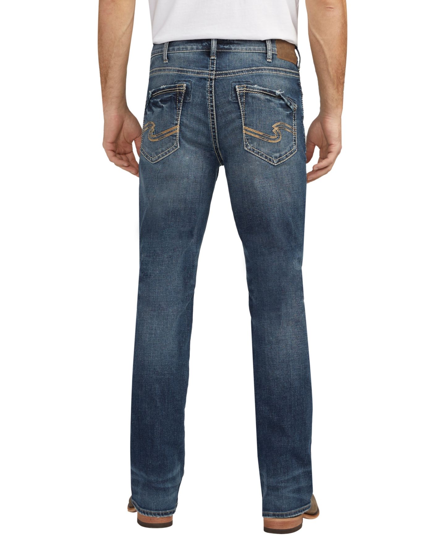 Мужские джинсы Silver Jeans Co. Craig Classic Fit Bootcut, цвет: Индиго — фото 1