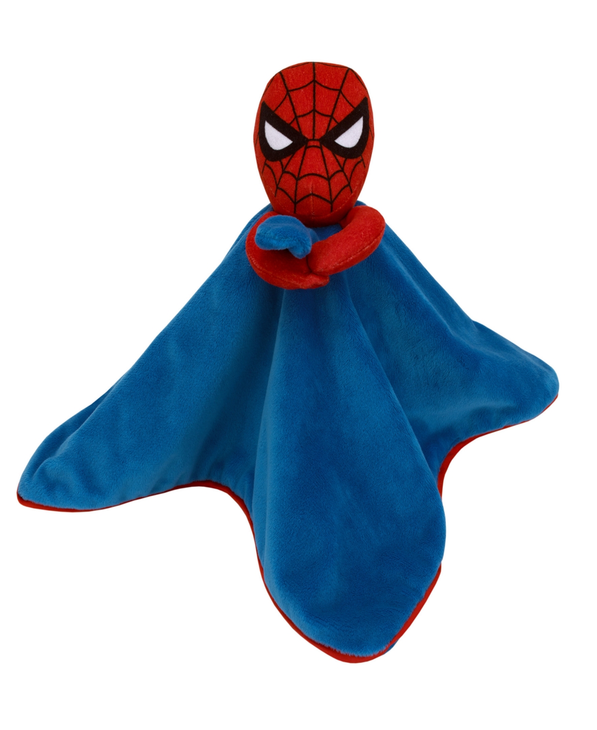 Marvel Spiderman Security Baby Blanket Bedding In Blue