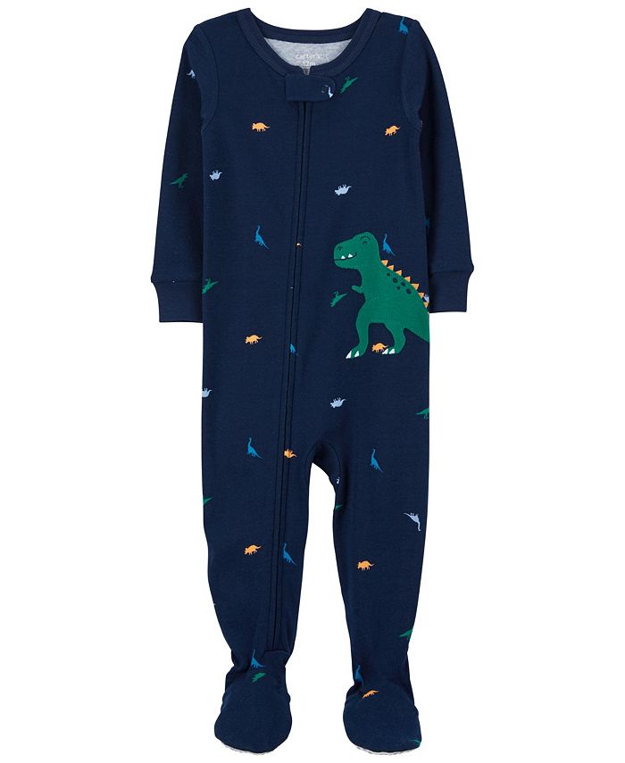 Carter's Baby Boys Dinosaur Snug Fit Cotton Footless Pajamas Macy's