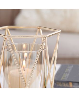 Prism Warm Hurricane 2-Piece Candle Holders Set