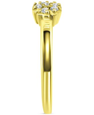 Cubic Zirconia Flower Toe Ring, Created for Macy's