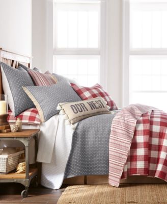 Cross Stitch Stitching 2-Pc. Quilt Set, Twin/Twin XL