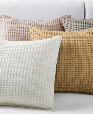 Mills Waffle Decorative Pillow, 20" x 20"