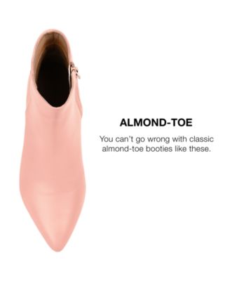 Women's Tabbie Pointed Toe Block Heel Dress Booties