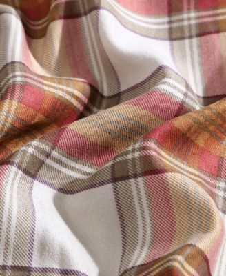 CLOSEOUT! Edgewood Plaid Down Alternative Comforter Set, King