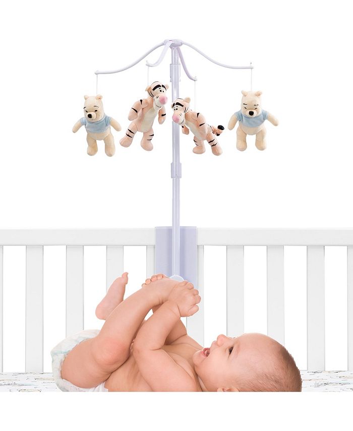 Lambs & Ivy Disney Baby Winnie the Pooh Hugs Musical Baby Crib Mobile ...