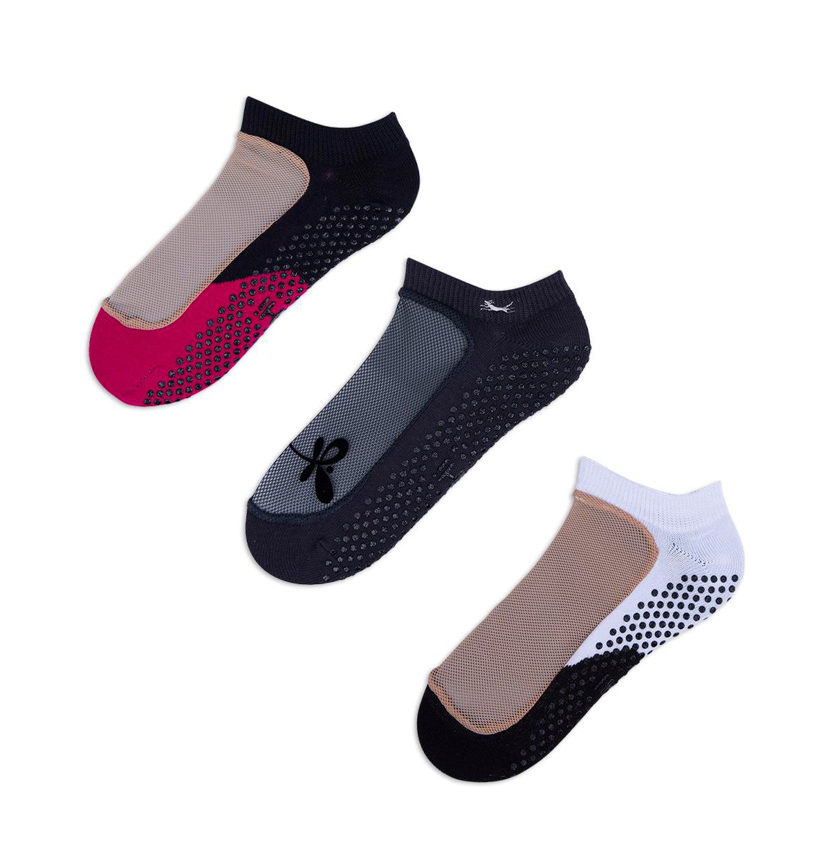 Shashi The Star Grip Pack - 3 Pack Women's Socks