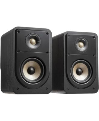 Signature Elite ES15 Pair Black Compact High-Resolution Bookshelf Loudspeakers