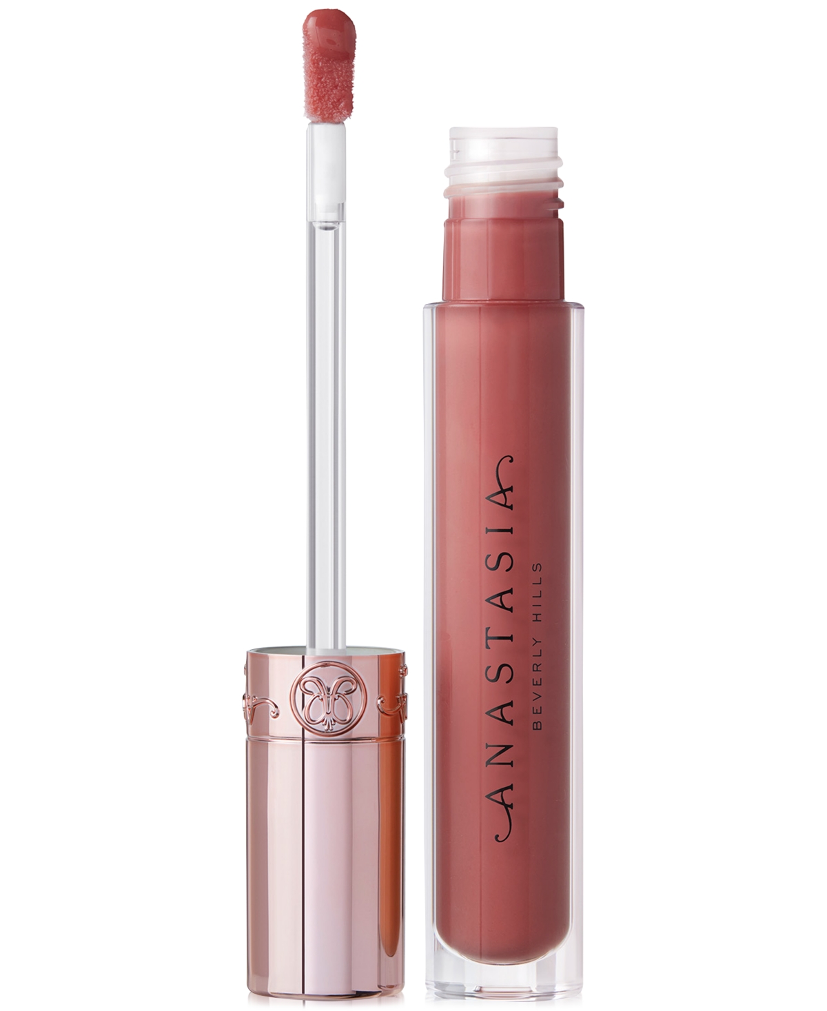 Anastasia Beverly Hills Tinted Lip Gloss In Tan Rose (neutral Rosy Pink)