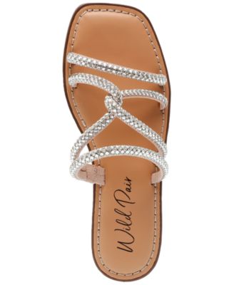 Gabryell Embellished Slip-On Flat Sandals, Created for Macy's