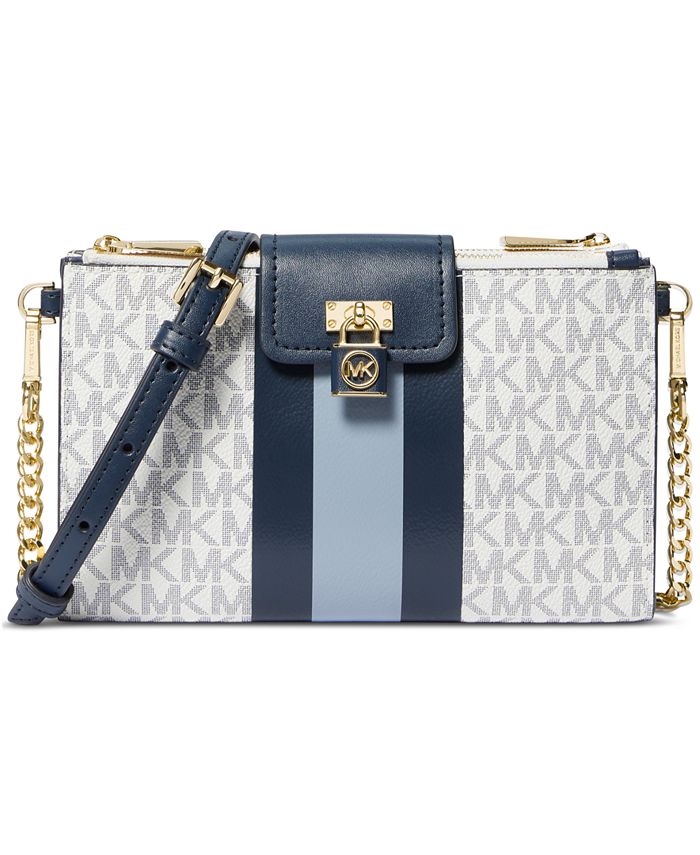 Michael Kors Logo Ruby Small Double Zip Crossbody Macy's